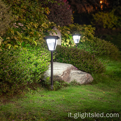 Luce solare a LED da giardino impermeabile da 1,5 W per esterni